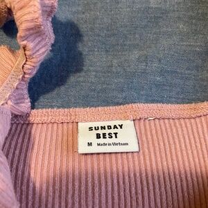 Sunday best aritzia firecracker bodysuit